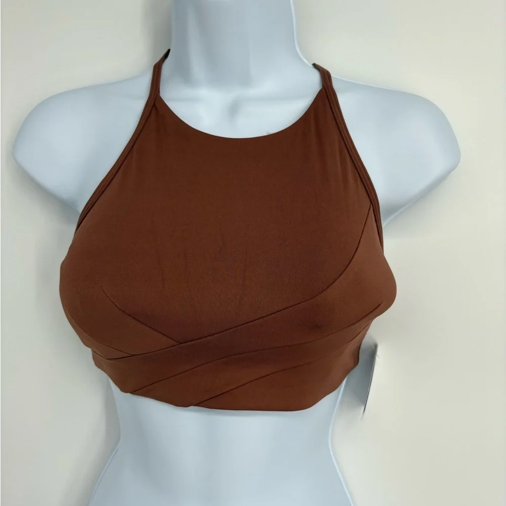 Lululemon Flow Y Wrap-Front High-Neck Bra